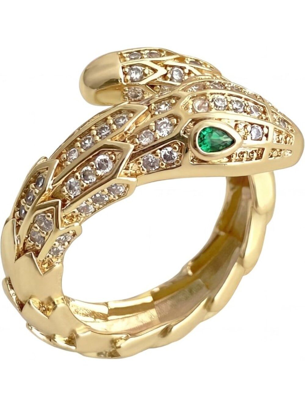 Stylish Non-Tarnish Gold & Silver Plated Adjustable Ring for Men & Women, Animal